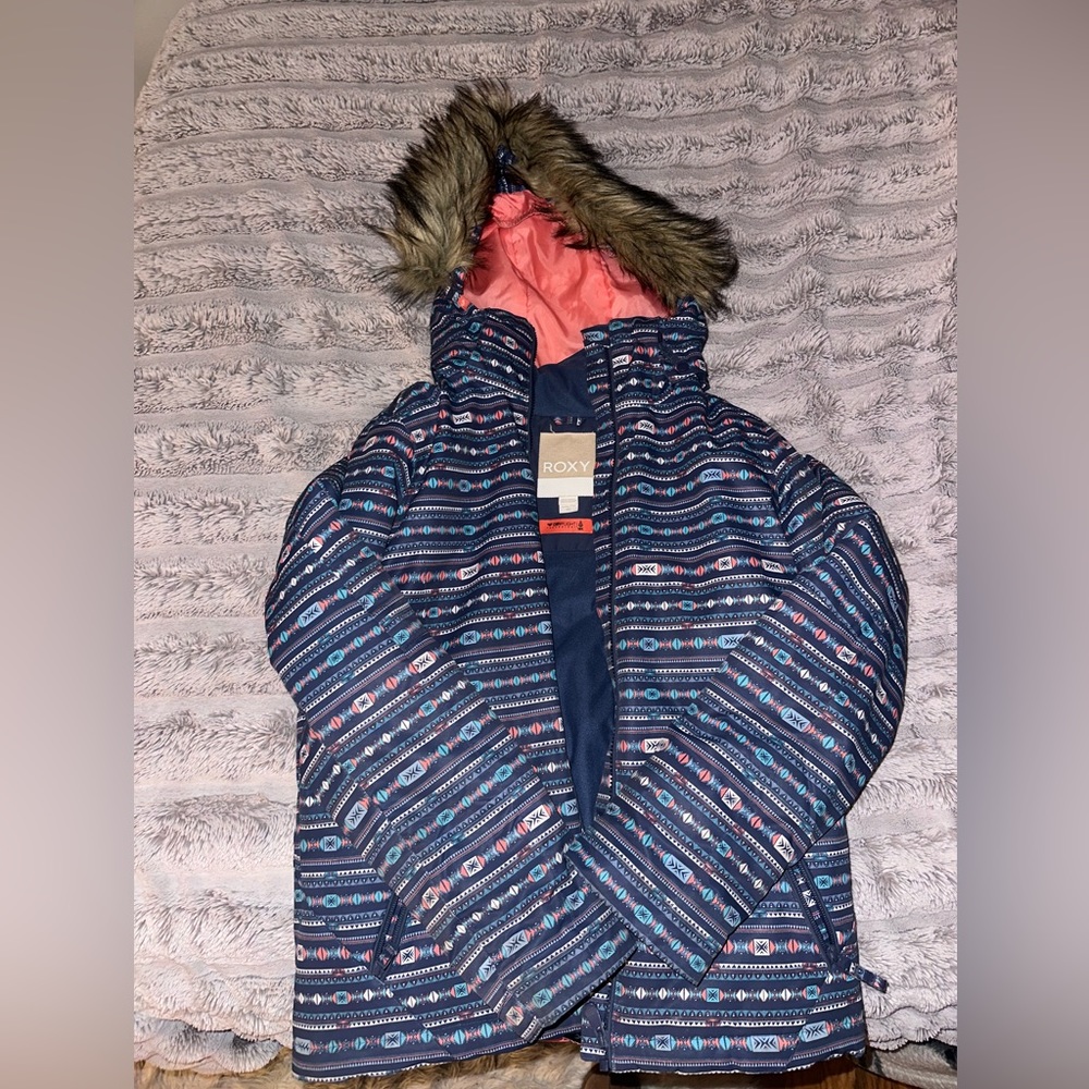 Girl Roxy snow jacket.